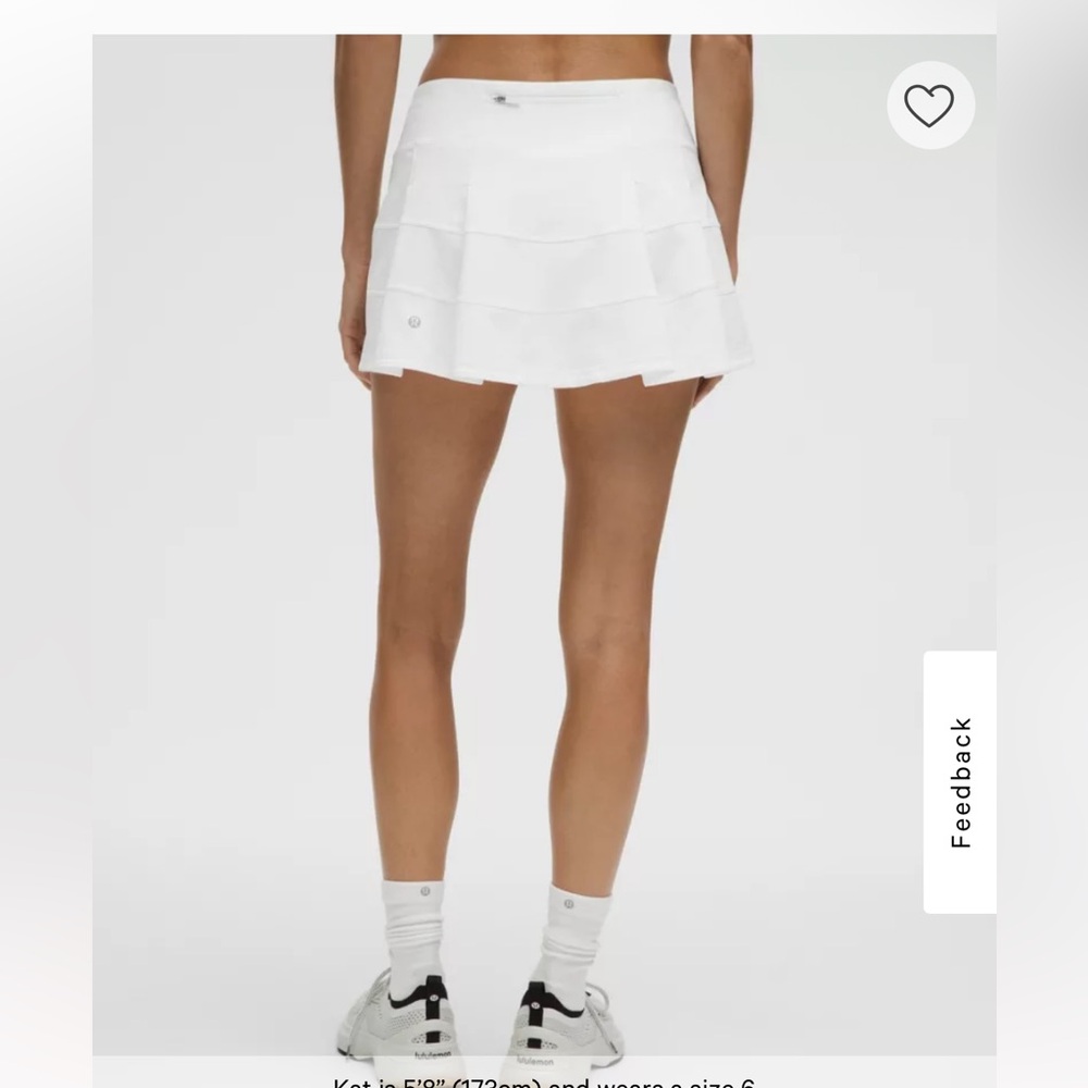 NWT Lululemon Pace Rival MR Skirt - Picture 3 of 6